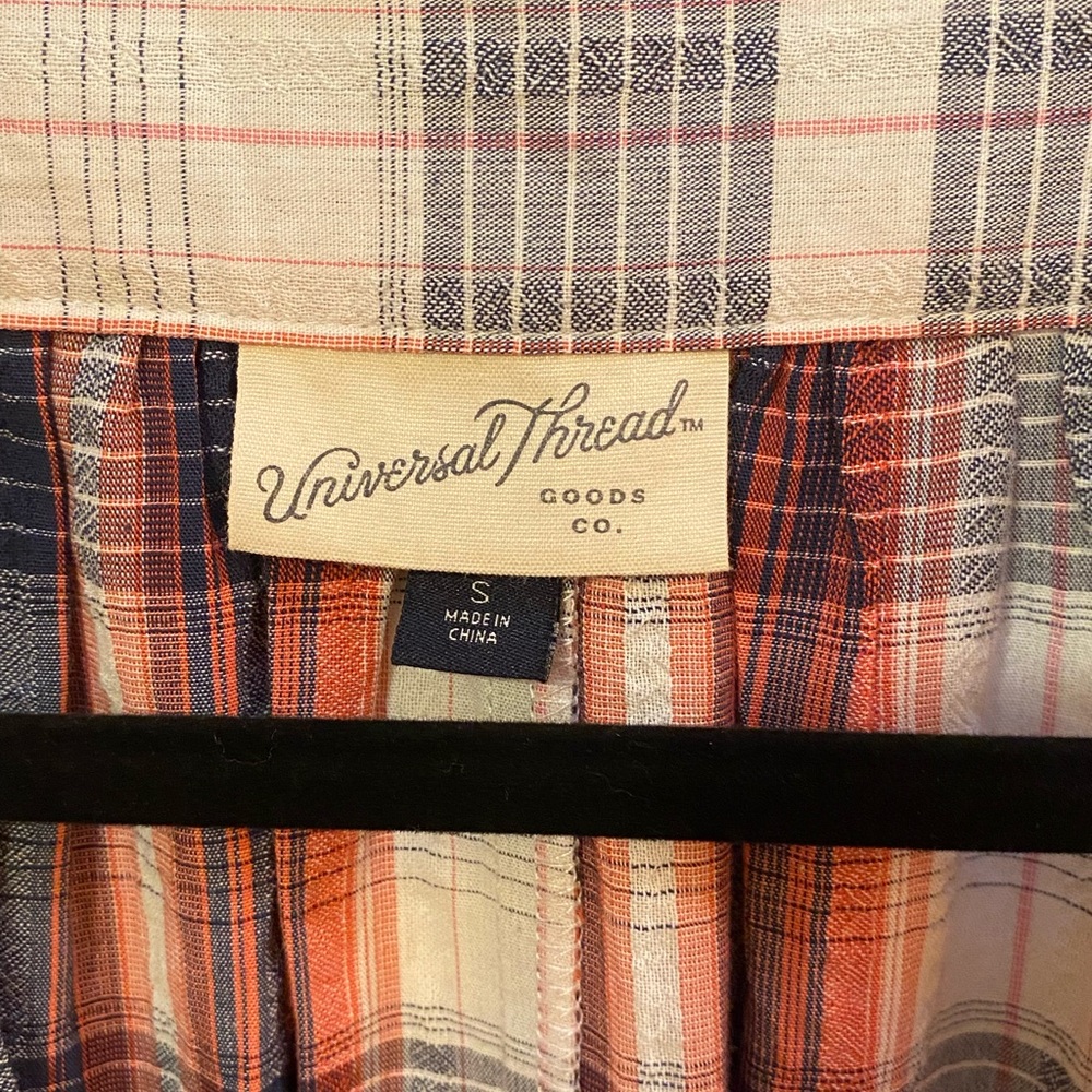 Universal Thread Multicolor Plaid Dress - Picture 3 of 5